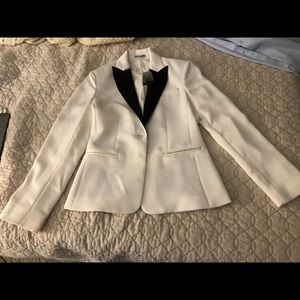 Express Notch collar one button blazer